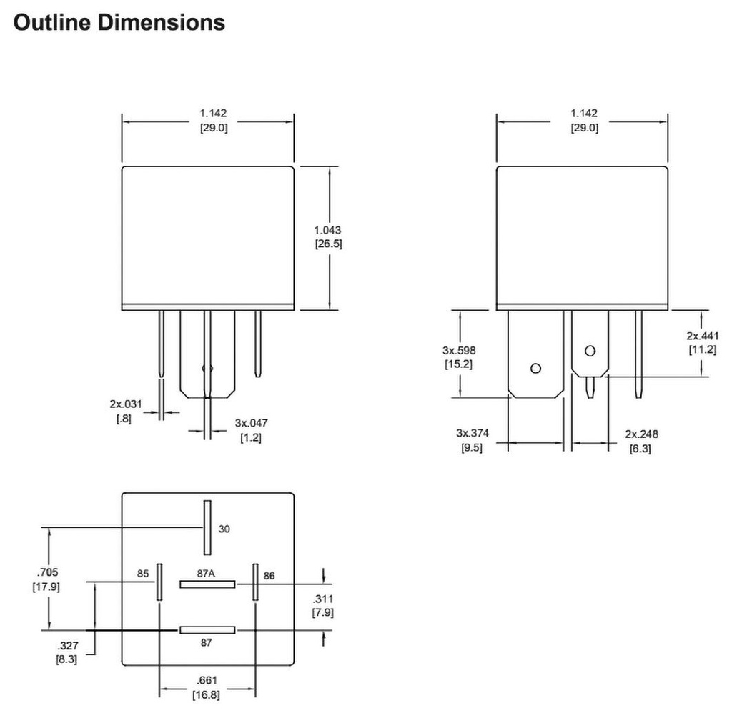 Relay: electromagnetic; SPST-NO; Ucoil: 24VDC; 80A; automotive