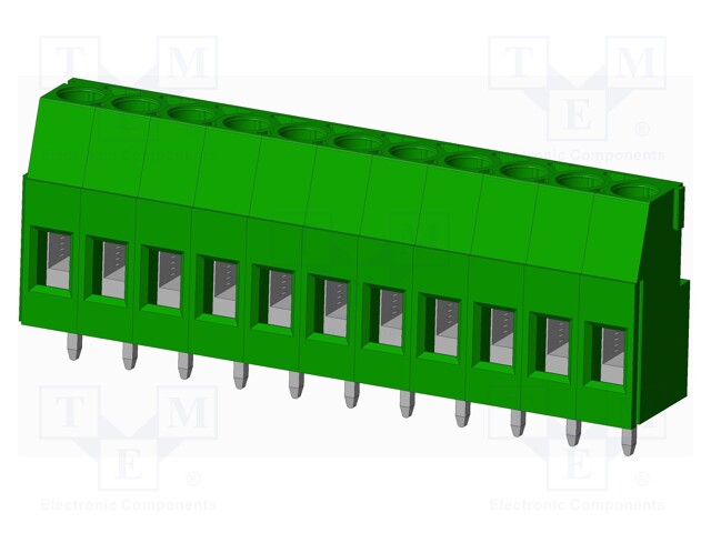 Connector: PCB terminal block; terminal; Plating: tinned; on PCBs
