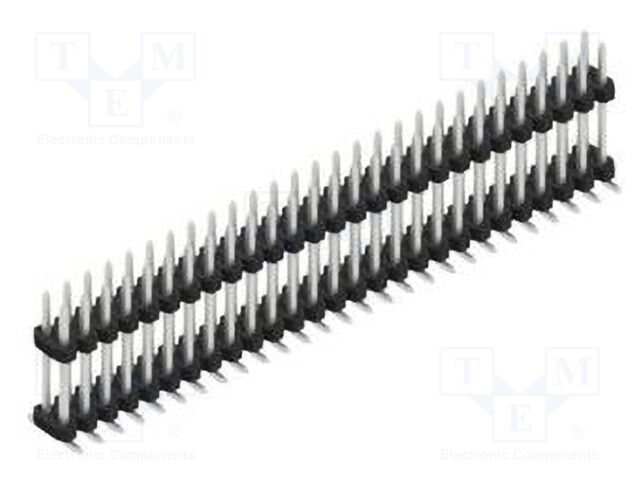 Connector: pin strips; pin header; male; PIN: 54; 2mm; SMT; 2x27