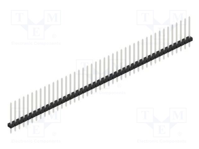 Connector: pin strips; pin header; male; PIN: 43; 2mm; THT; 1x43