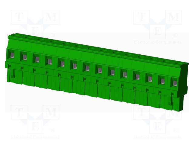 Connector: pluggable terminal block; plug; female; angled 90°