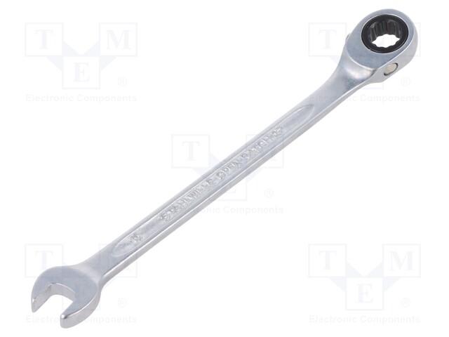 Wrench; combination spanner; 8mm; chromium plated steel; L: 144mm