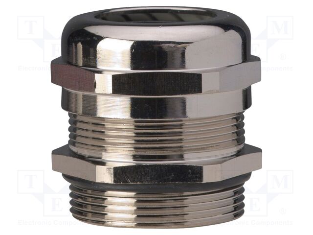 Nut; G2 1/2"; brass; Plating: nickel