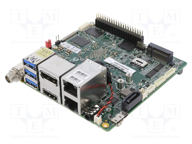 Single-board computer; RAM: 8GB; Flash: 64GB; 101.6x101.6mm; eMMC