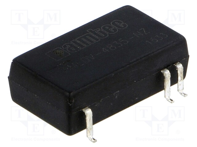 Converter: DC/DC; Uin: 5.5÷48V; Uout: 3.3÷36VDC; Iout: 350mA; SMD
