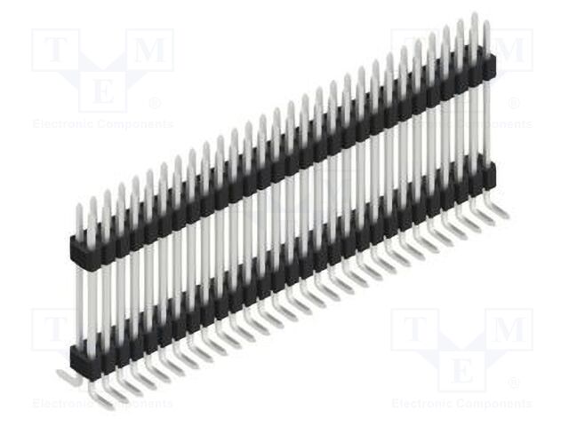 Connector: pin strips; pin header; male; PIN: 58; 1.27mm; SMT; 2x29