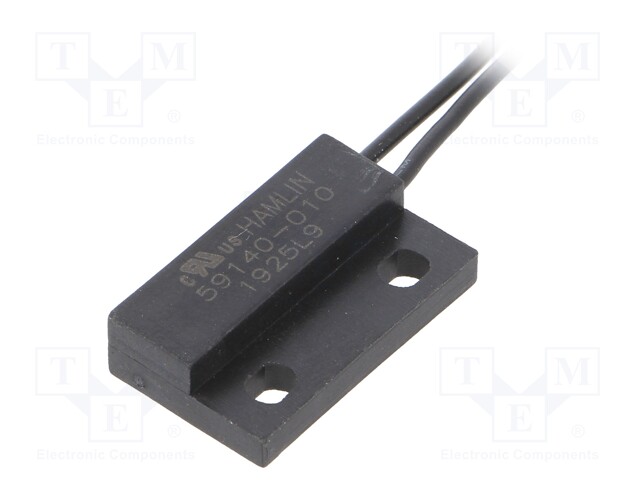 Reed switch; Range: 10.4mm; Pswitch: 10W; 23x14x6mm; 0.5A; max.200V