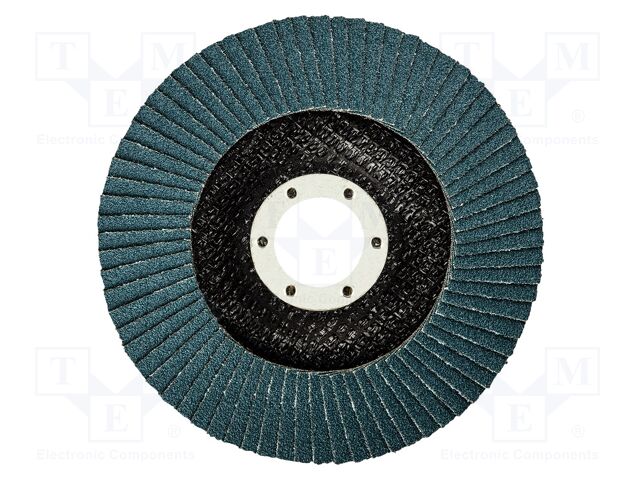 Grinding pin; Ø: 115mm; Granularity: 80; power tools; Øhole: 22.2mm