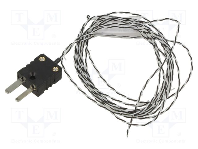 Sensor: temperature; thermocouple J; Insulation: PFA; -40÷260°C