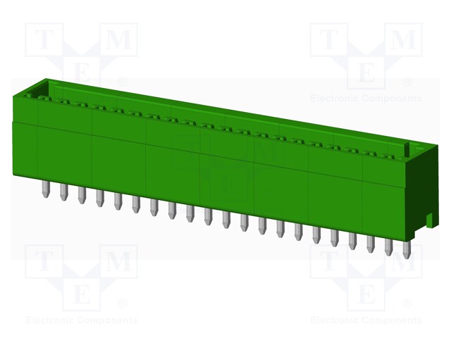 Connector: pluggable terminal block; socket; male; straight; THT