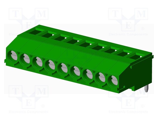 Connector: PCB terminal block; terminal; Plating: tinned; on PCBs