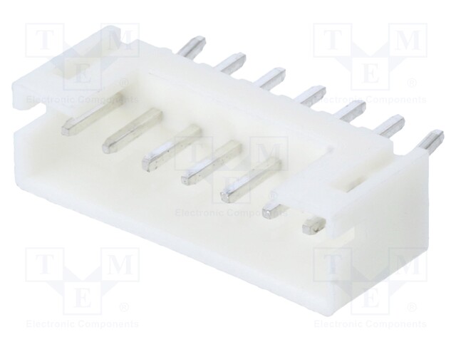 Socket; wire-board; male; 2mm; PIN: 7; THT; 100V; 2A; tinned; -25÷85°C