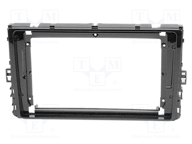 Radio frame; VW; black; 9"