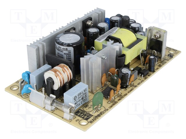 Power supply: switched-mode; 42.6W; 120÷370VDC; 90÷264VAC; OUT: 3