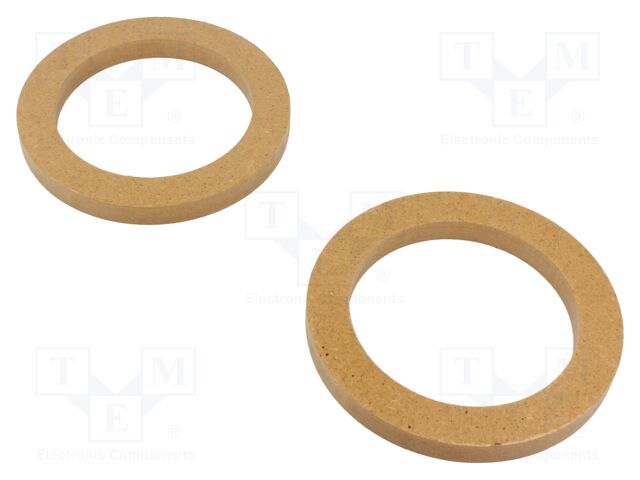 Spacer ring; MDF; 100mm; impregnated,varnished; 2pcs.