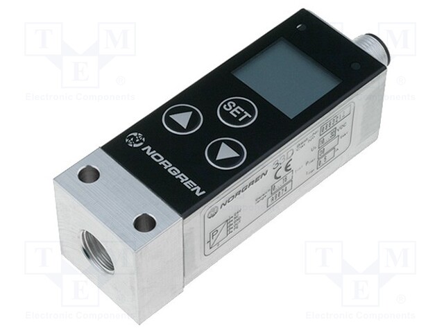 Module: transducer; pressure; 0÷16 bar; OUT: 1; OUT 1: PNP; 10÷32VDC