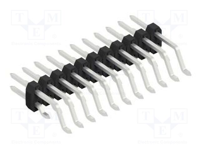 Connector: pin strips; pin header; male; PIN: 22; 2mm; SMT; 2x11