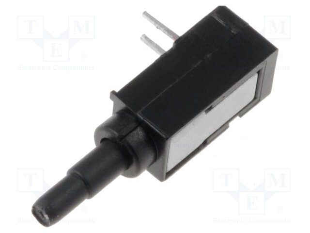 Switch: push-button; Pos: 2; SPDT; 0.5A/60VAC; 0.5A/60VDC; 5N; round