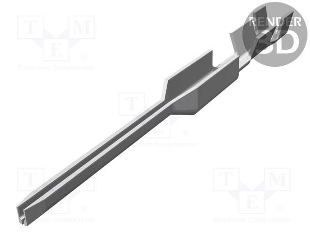 Contact; male; 0.12÷0.4mm2; 26AWG÷22AWG; AMPMODU MOD IV; crimped