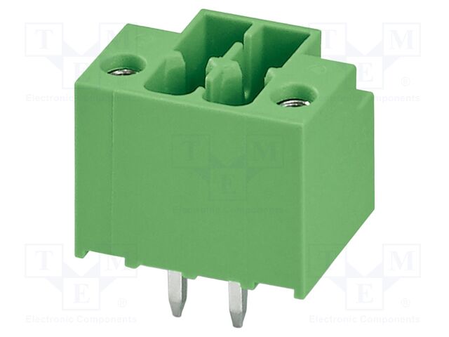 PCB headers, nominal cross section: 1.5 mm?, color: green, n