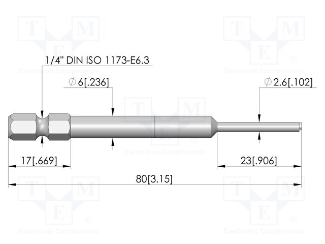 Tool: mounting tool; test needles