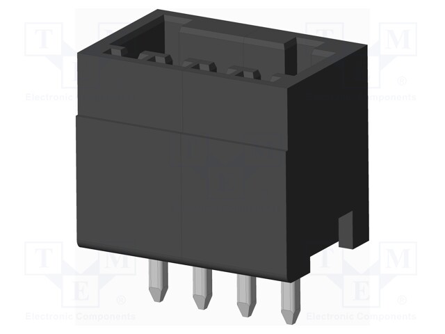 Connector: pluggable terminal block; socket; male; on PCBs