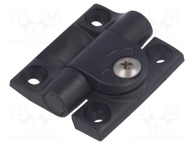 Hinge; Width: 36.5mm; technopolymer (PA); H: 43mm; UL94V-2