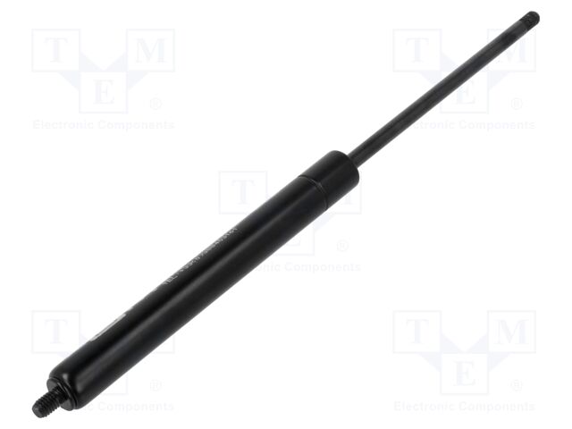 Gas spring; Thread: M6; E: 235mm; Øout: 15mm; Piston diam: 6mm; 400N