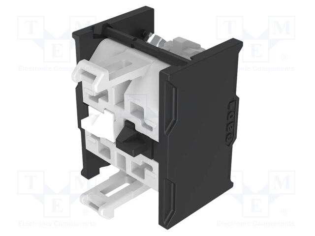 Contact block; 22mm; OptoHiT; front fixing; screw terminals; 10A