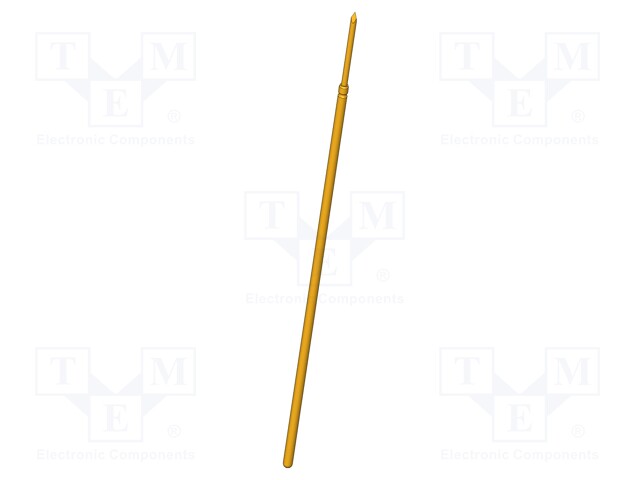 Needle-like test probe; Operational spring compression: 4.3mm