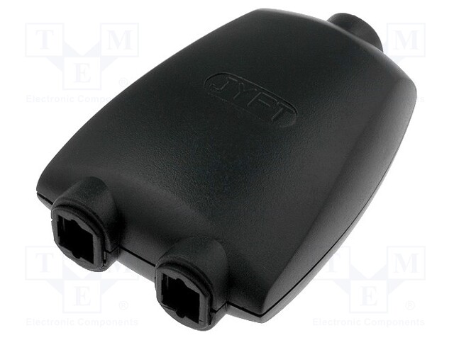 Toslink component: socket; Connection: 2x socket Toslink