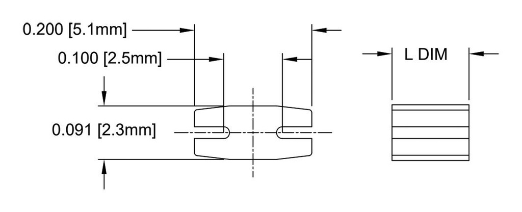 Spacer sleeve; LED; L: 11mm; black; UL94V-0; Mat: polyamide 6.6
