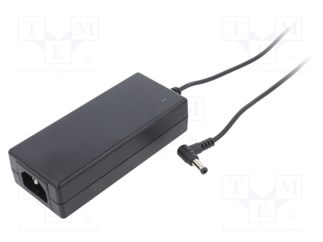 Power supply: switched-mode; 12VDC; 5.8A; Out: 5,5/2,1; 70W; 89%