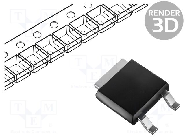 Diode: Schottky rectifying; SiC; SMD; 650V; 12A; D2PAK; reel,tape