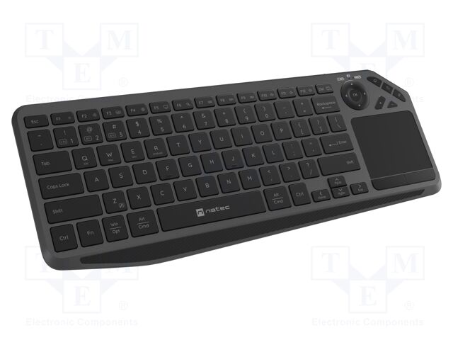 Keyboard; black; USB A; wireless,US layout; touchpad; Len: 1.5m