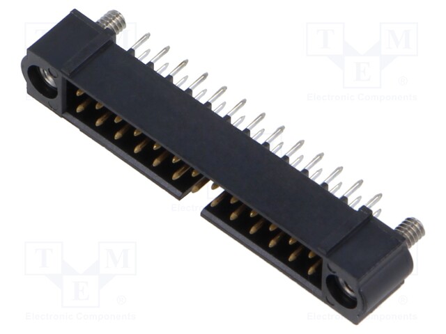 Socket; PCB-cable/PCB; male; Datamate L-Tek; 2mm; PIN: 26; THT; 800V