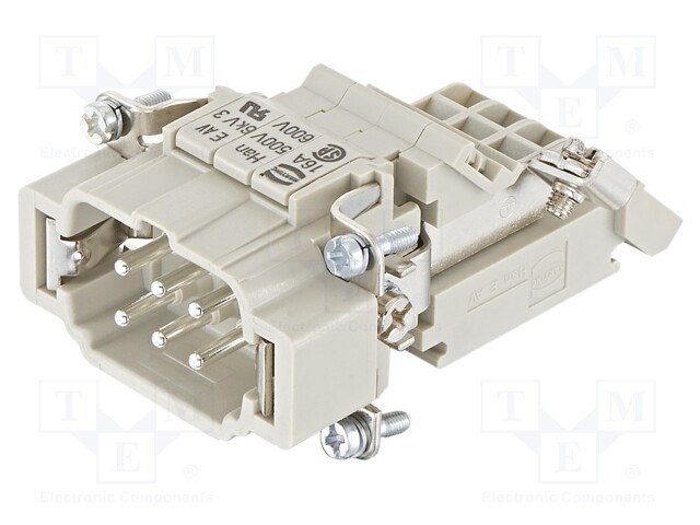 Han E AV 06 Pos. M Insert Term. Block Ri