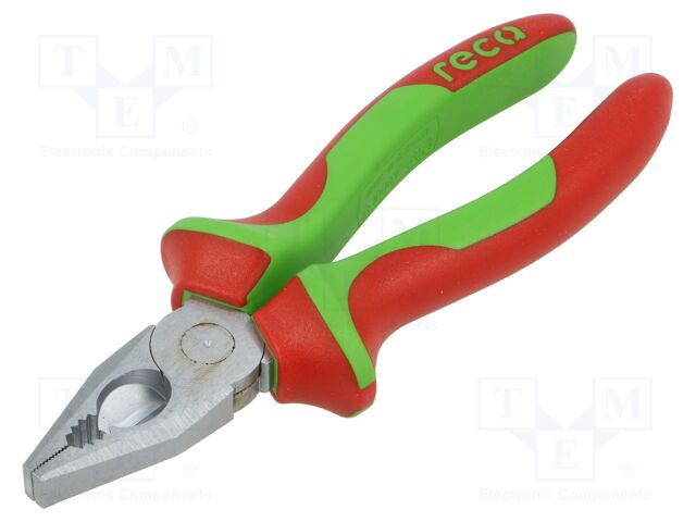 Pliers; insulated,universal; ergonomic two-component handles