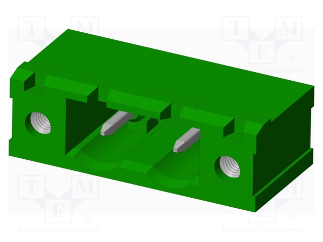 Connector: pluggable terminal block; socket; male; angled 90°