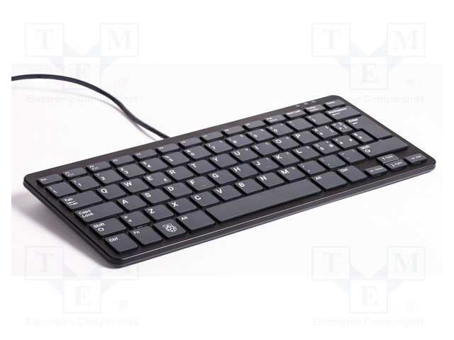 Keyboard; USB A-USB B micro cable,keypad; Colour: black-gray