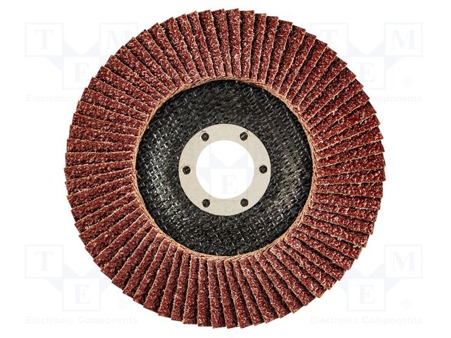 Flap grinding wheels; Ø: 125mm; Granularity: 36; 22.2mm