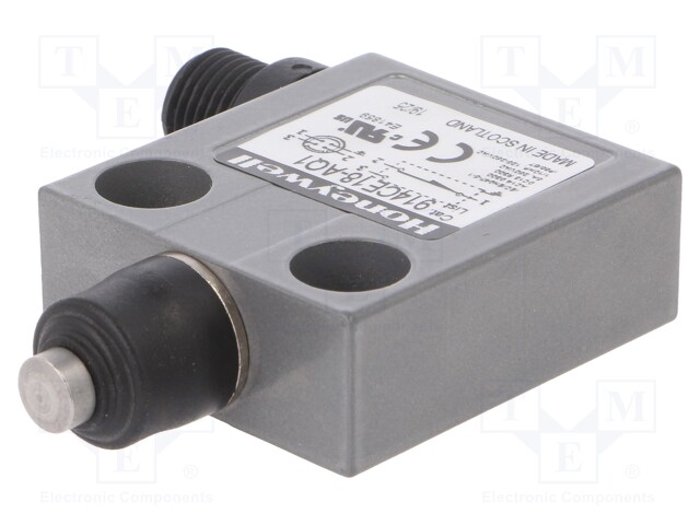 Limit switch; pin plunger Ø7mm; SPDT; 3A; max.250VAC; IP67; PIN: 4