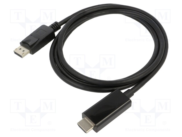 Adapter cable; DisplayPort 1.1; DisplayPort plug,HDMI plug