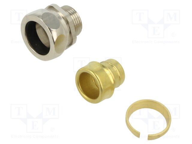 Straight terminal connector