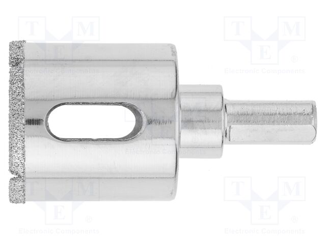 Hole saw; 32mm; Drill Bit: diamond; Holder: hexagonal