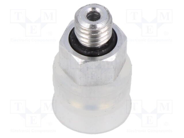 Suction cup; 10mm; 1.6g; M5-M; Shore hardness: 55; 0.07cm3; SUF