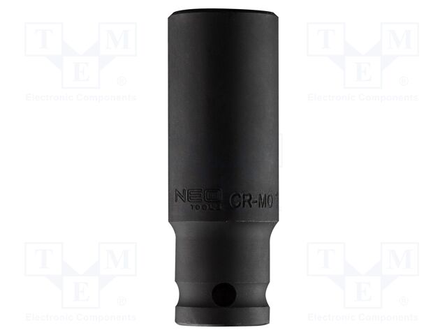 Socket; 6-angles,impact; HEX 19mm; 1/2"; Socket bit length: 78mm