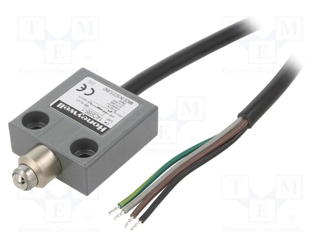 Limit switch; pin plunger Ø8mm; SPDT; 5A; max.240VAC; max.28VDC