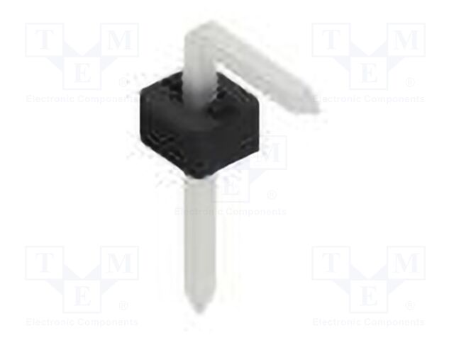 Connector: pin strips; pin header; male; PIN: 1; 2mm; THT; 1x1; 100V