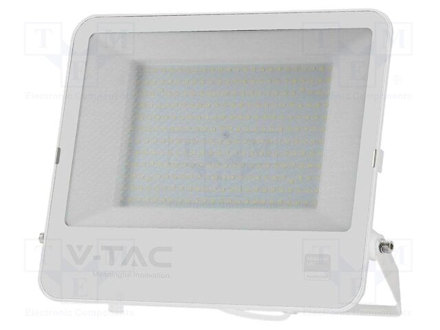 Lamp: LED flood light; 200W; 230VAC; white cold; 115°; 6500K; IP65